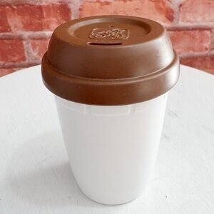 Vtg Fisher Price STEP 2 Little Tikes Travel Cup + Lid Pretend Play Coffee To Go